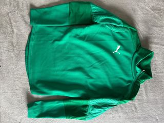 Sudadera técnica Puma verde