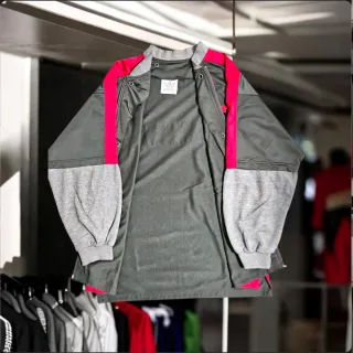 Conjunto Chandal Adidas Vintage Gris y Rojo