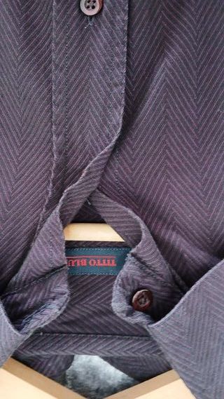Camisa Tito Bluni Morada Talla M