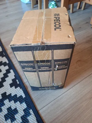 Espuma Poliuretano PECOL Enchimento e Colagem