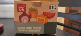 Puzzle madera Montessori Verduras