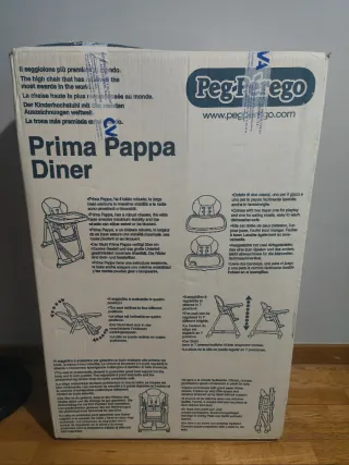 Trona Peg Perego Prima Pappa Diner Rosa