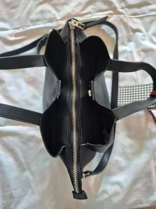 Bolso Negro Polipiel de Paco Martinez