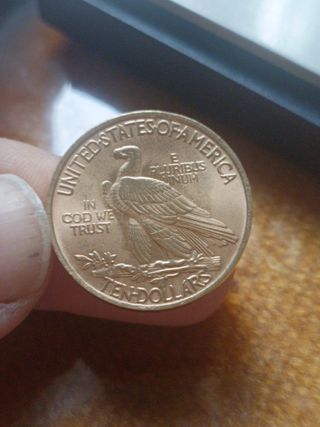 Moneda indian head 1932 de 10 dolares