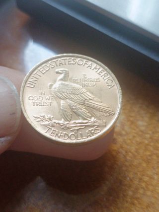 Moneda indian head 1932 de 10 dolares