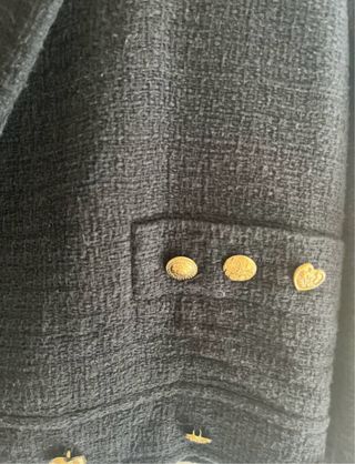 Chaqueta Zara Crop Negra