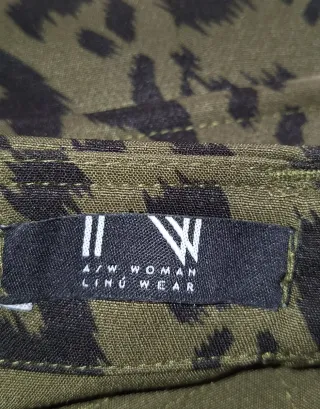 Falda mujer estampado animal