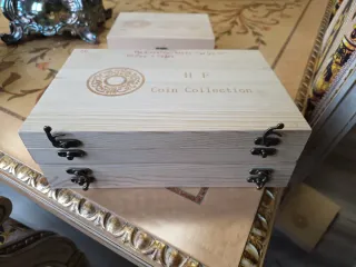 Cajas para guardar monedas