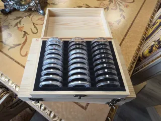 Cajas para guardar monedas