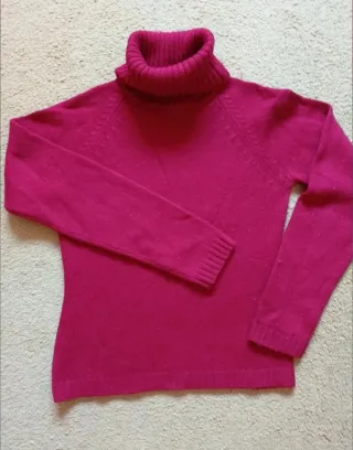 Jersey Lana Cuello Alto Talla S