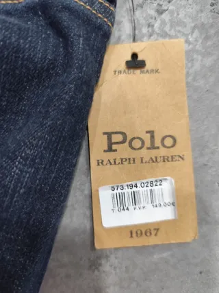 Polo Ralph Lauren Vaqueros Talla W44/ L34 Azules