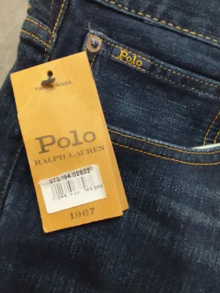 Polo Ralph Lauren Vaqueros Talla W44/ L34 Azules