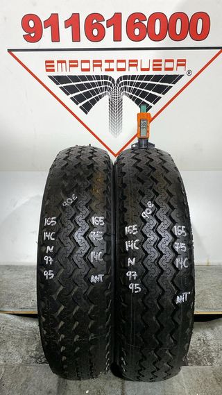 165 75 14C MICHELIN RUEDA AL 90% VIDA UTIL