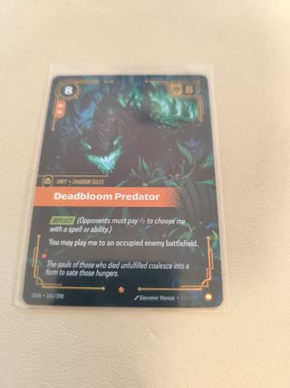Deadbloom Predator - Carta de Riftbound