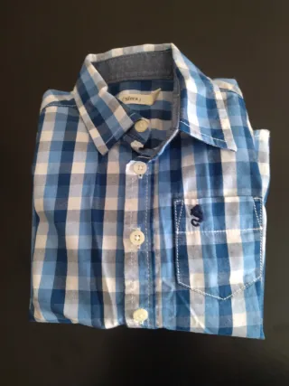 2 Camisas Sfera Manga Larga Talla 98-104cm