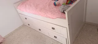 Cama nido con cajones en buen estado
