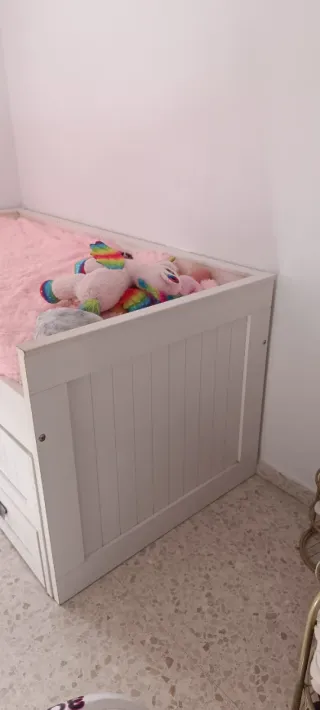 Cama nido con cajones en buen estado