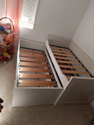 Cama nido con cajones en buen estado