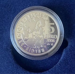 Belgio 5 euro argento 2018 I Puffi - 60° anniv.