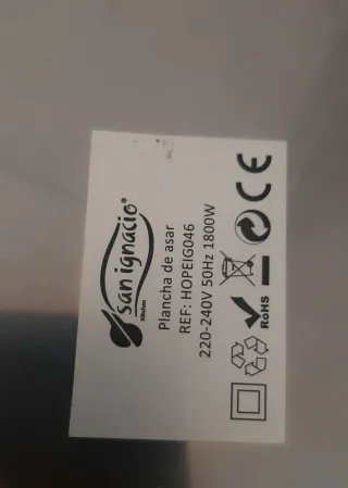 Plancha Cocina San Ignacio