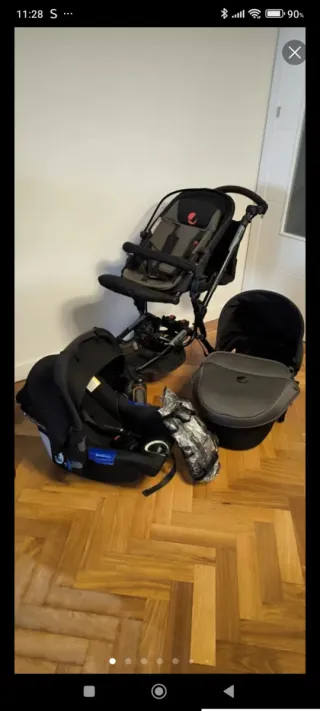 Trio Jane Cochecito + Silla Coche + Capazo