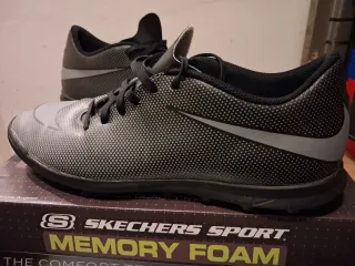 Scarpe calcetto Nike uomo nere/grigie