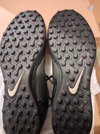 Scarpe calcetto Nike uomo nere/grigie