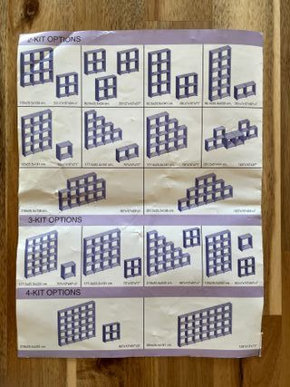 Estanterías personalizables modulares desde