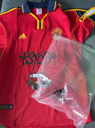 Camiseta España Retro Estopa Adidas
