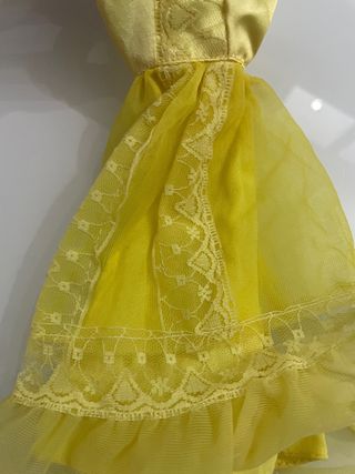 Abito Barbie Vintage Giallo Festa Matrimonio 1979