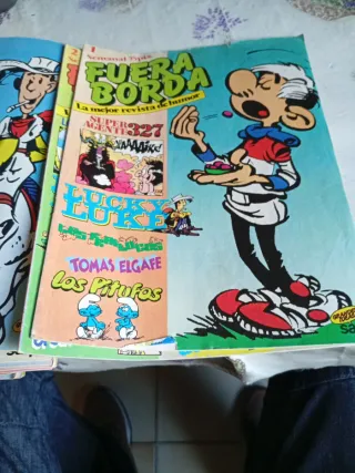 Colección Tebeos Antiguos Fuera Borda Lucky Luke