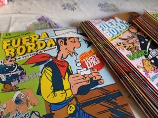 Colección Tebeos Antiguos Fuera Borda Lucky Luke
