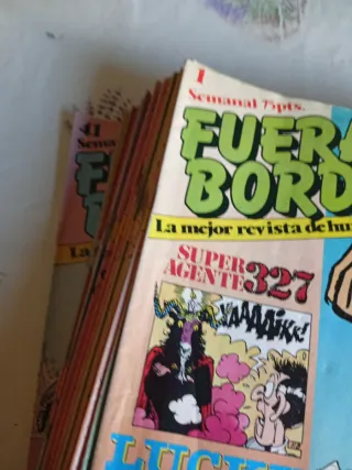 Colección Tebeos Antiguos Fuera Borda Lucky Luke