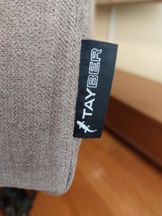 Sillón relax TAYBER marrón tela