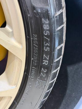 Juego Llantas PORSCHE 22"