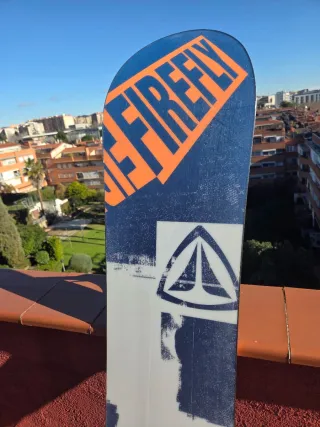 Tabla Snowboard Firefly + Fijaciones Union STR