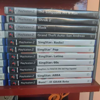 Lote 21 Juegos PlayStation 2