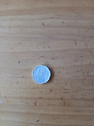 Arras Plata 50 Pesetas 1995