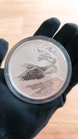 Moneda de Plata 10 Oz Kookaburra 2026 9999 NOVEDAD