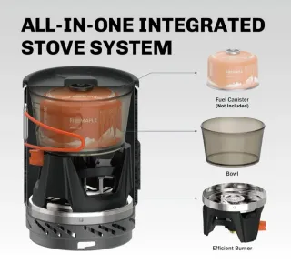 Cocina Gas Camping Fire Maple + Bombona gas