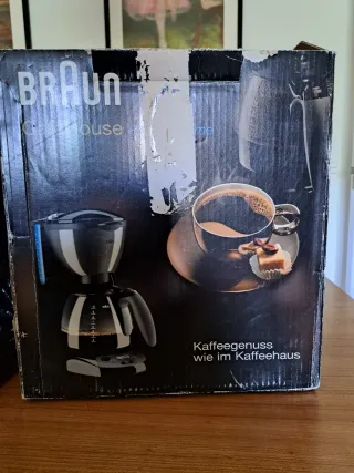 Cafetera Braun PurAroma