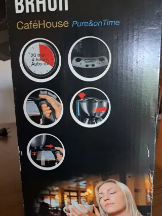 Cafetera Braun PurAroma