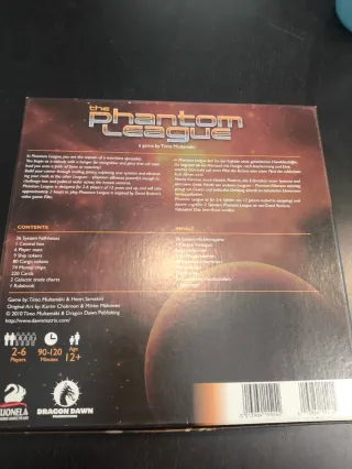 Juego de mesa The Phantom League