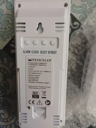 Estación Meteorológica Digital Interior/Exterior