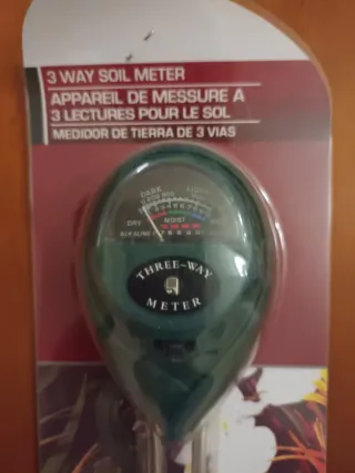 Medidor de suelo 3 en 1