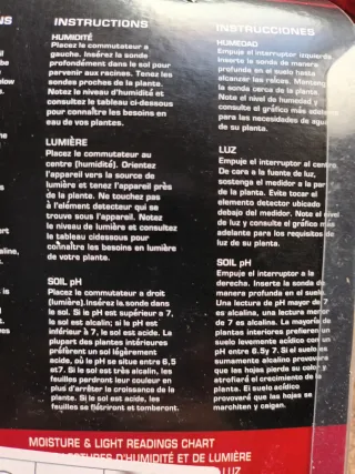 Medidor de suelo 3 en 1