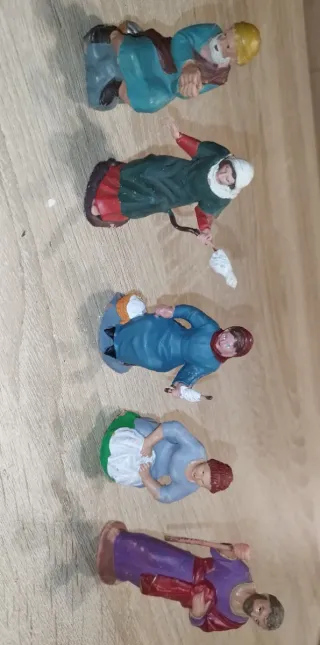 Lote Belén Figuras Pastores Estilo Oliver