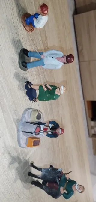 Lote Belén Figuras Pastores Estilo Oliver