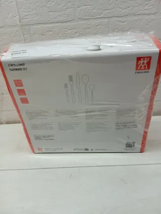 Juego 60 cubiertos metal plateado