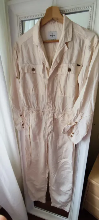 Mono Pepe Jeans Beige Mujer